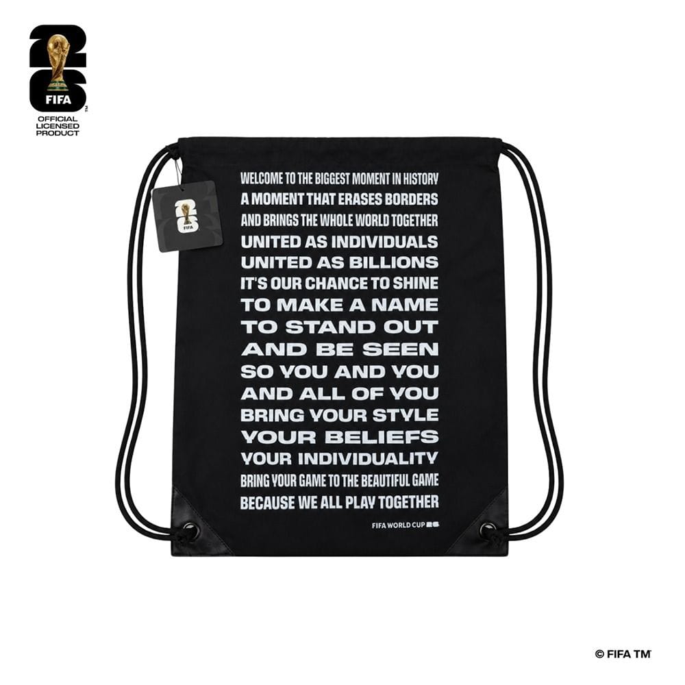 FIFA World Cup 2026 Official Licensed Product | Drawstraing Bag - 11|F26-2521-010AS