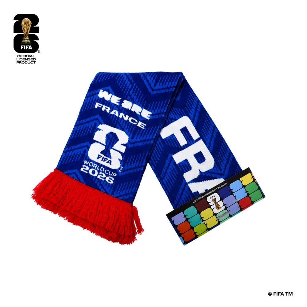 FIFA World Cup 2026 Official Licensed Product | National Scarfs|F26-2519-001FRA