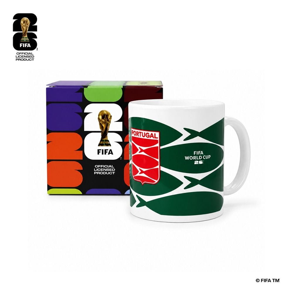 FIFA World Cup 2026 Official Licensed Product | Portugal FIFA 26 regular Ceramic Mugs|F26-MG-0004-PRT