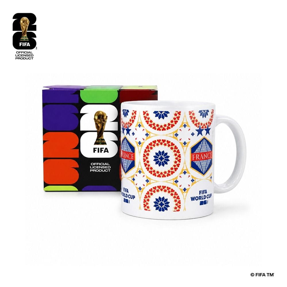 FIFA World Cup 2026 Official Licensed Product | France FIFA 26 regular Ceramic Mugs|F26-MG-0001-FRA