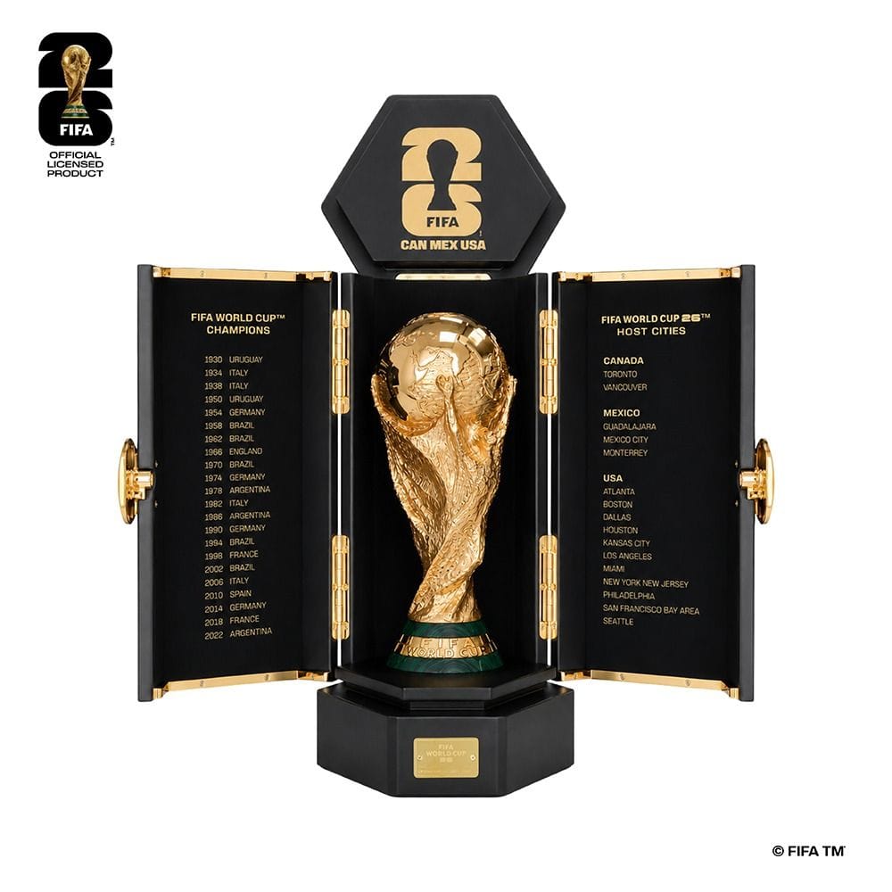 FIFA World Cup 2026 Official Licensed Product | 260mm Premium Trophy Replica​|F26-PKTR-0001