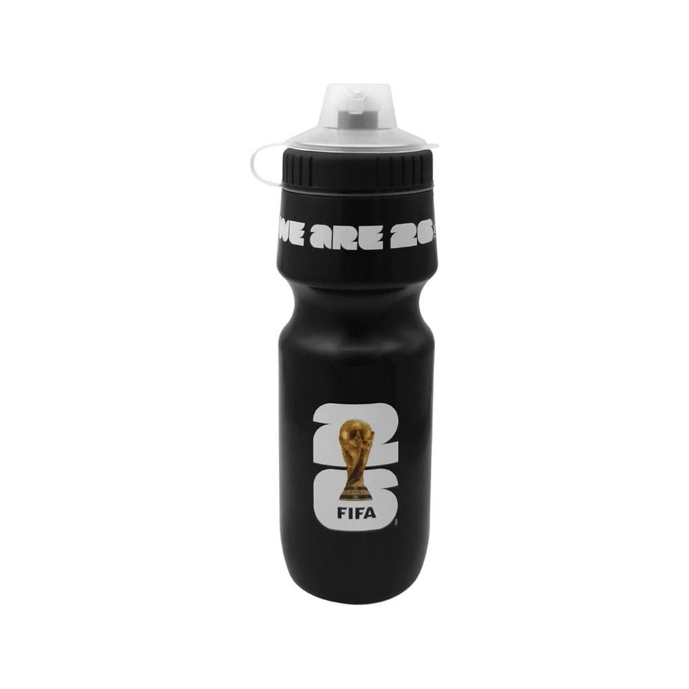 FIFA World Cup 2026 Official Licensed Product | Squeeze Water Bottle - Black|F26-BO-0002-B
