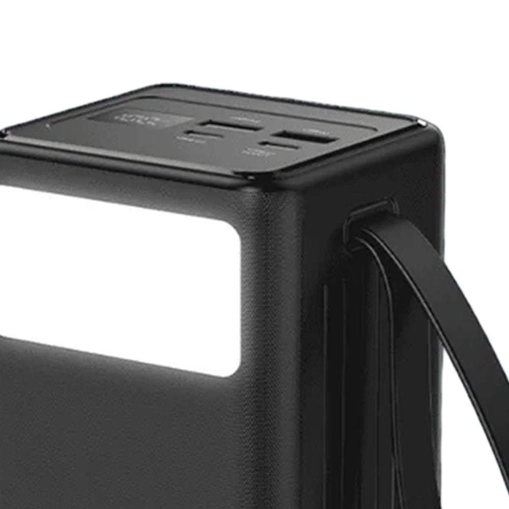 Moxedo Lite Multi-Port Mini Power Station 50000mAh with 20W Output & Portable Backup Power | Black - ML-PB021