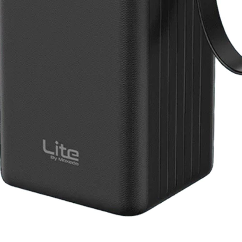 Moxedo Lite Multi-Port Mini Power Station 50000mAh with 20W Output & Portable Backup Power | Black - ML-PB021