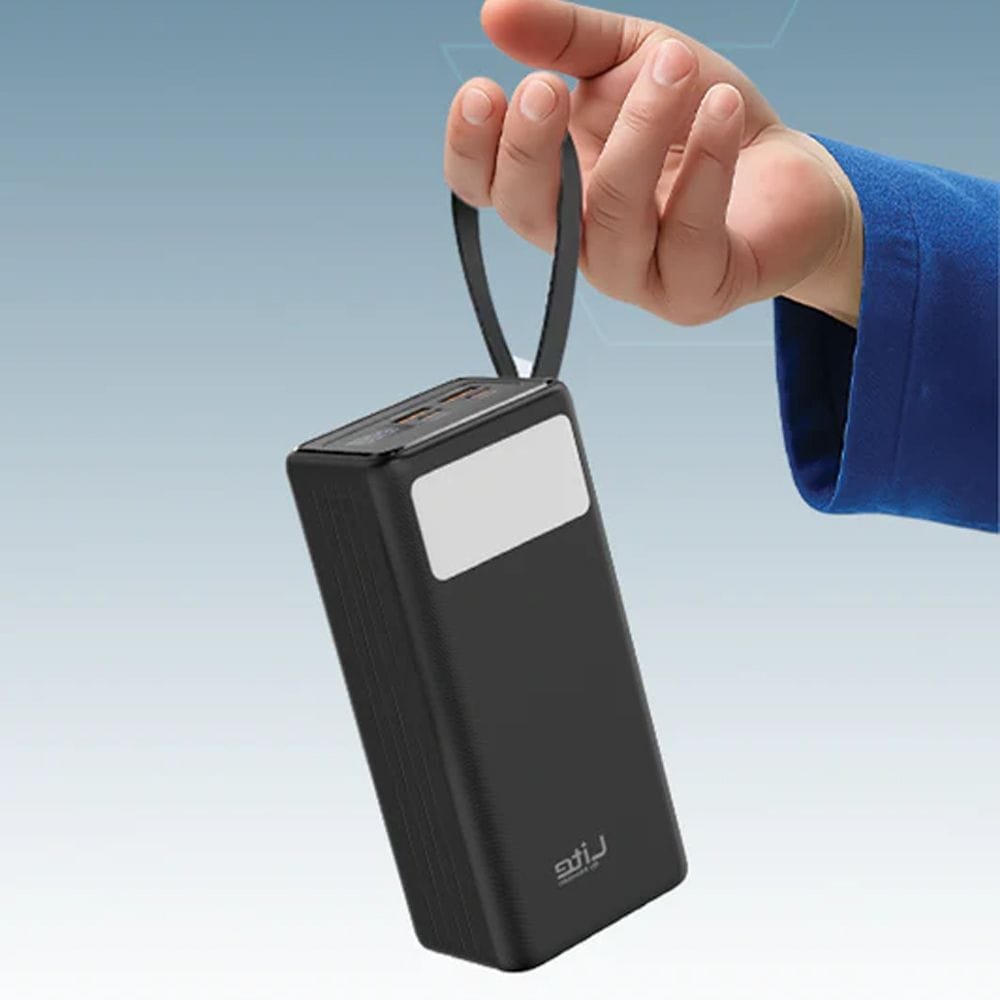 Moxedo Lite Multi-Port Mini Power Station 40000mAh with 65W Output & Portable Backup Power | Black - ML-PB020