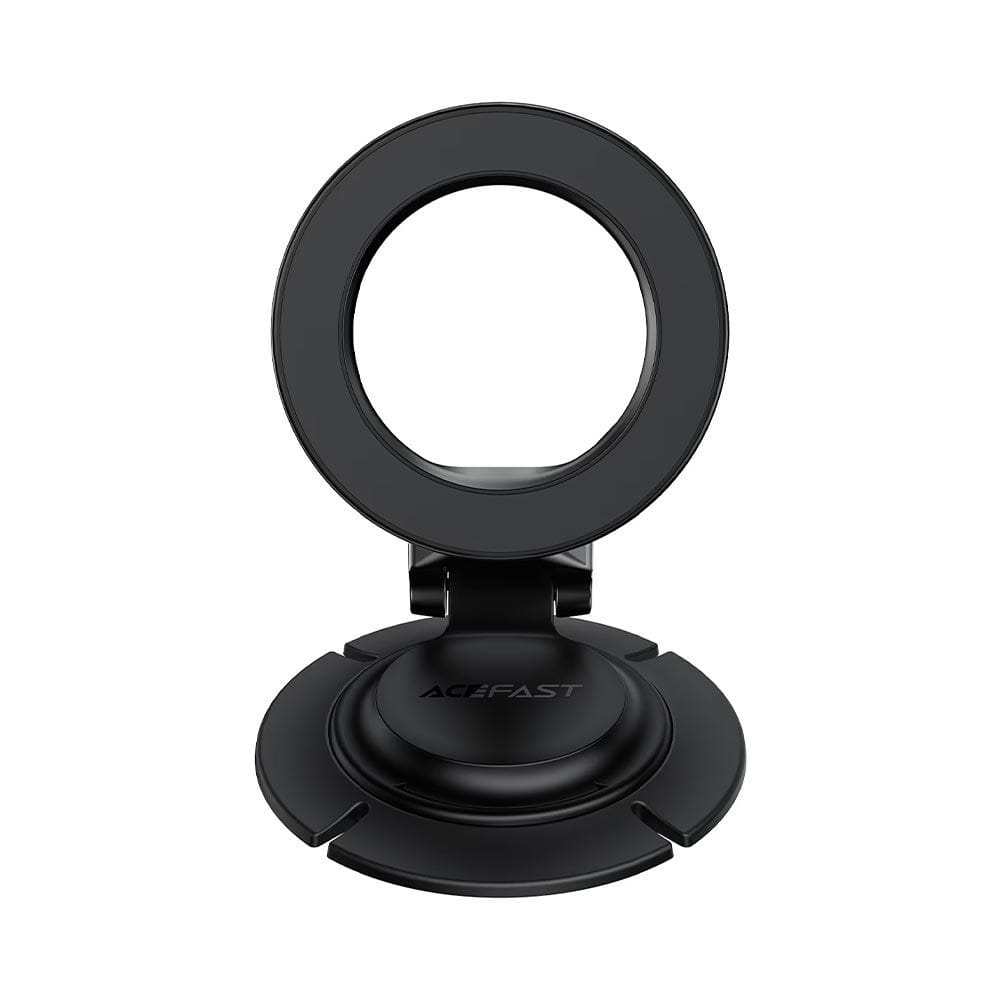 ACEFAST D64 Universal Magnetic Car Phone Holder, Strong Magnetic Mount, 360° Adjustable Dashboard & Air Vent Holder - Black
