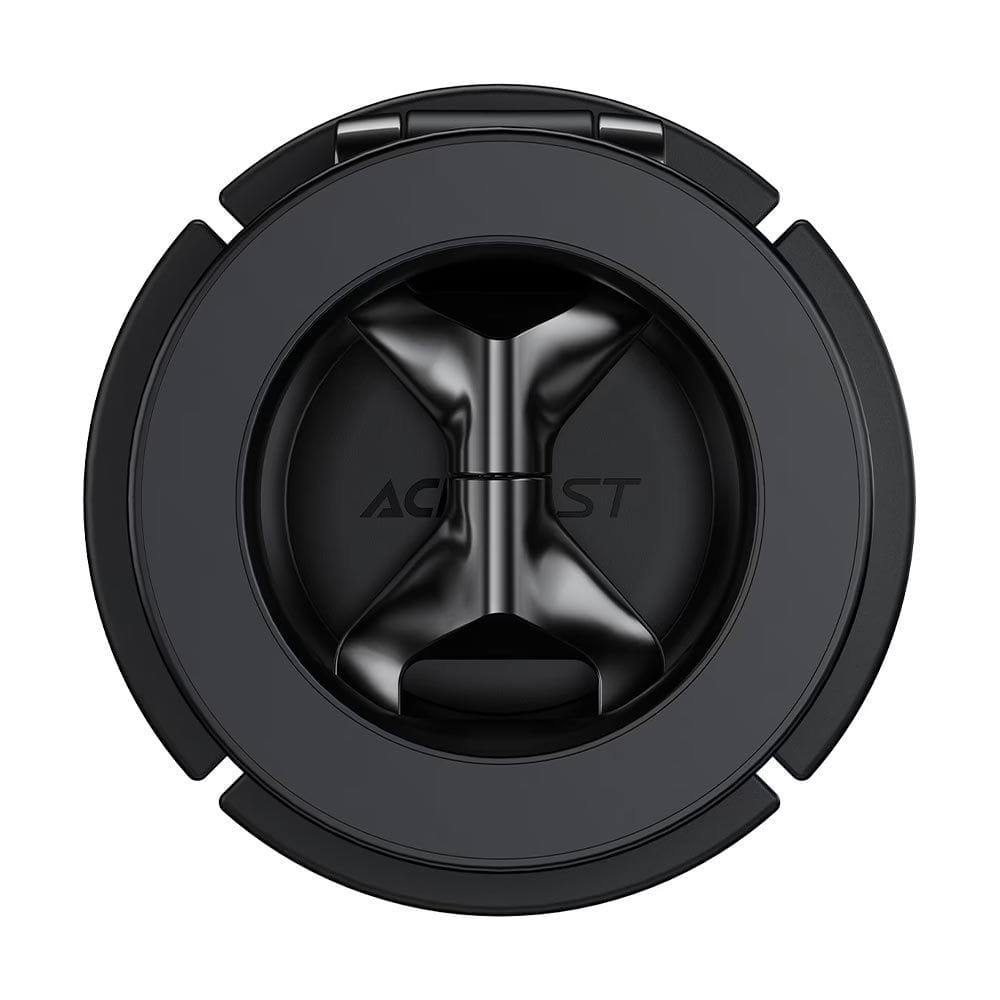 ACEFAST D64 Universal Magnetic Car Phone Holder, Strong Magnetic Mount, 360° Adjustable Dashboard & Air Vent Holder - Black