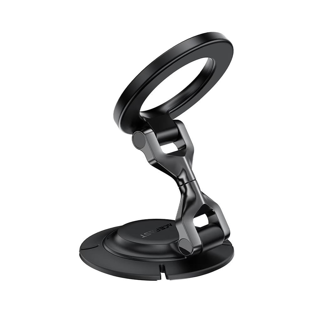 ACEFAST D64 Universal Magnetic Car Phone Holder, Strong Magnetic Mount, 360° Adjustable Dashboard & Air Vent Holder - Black