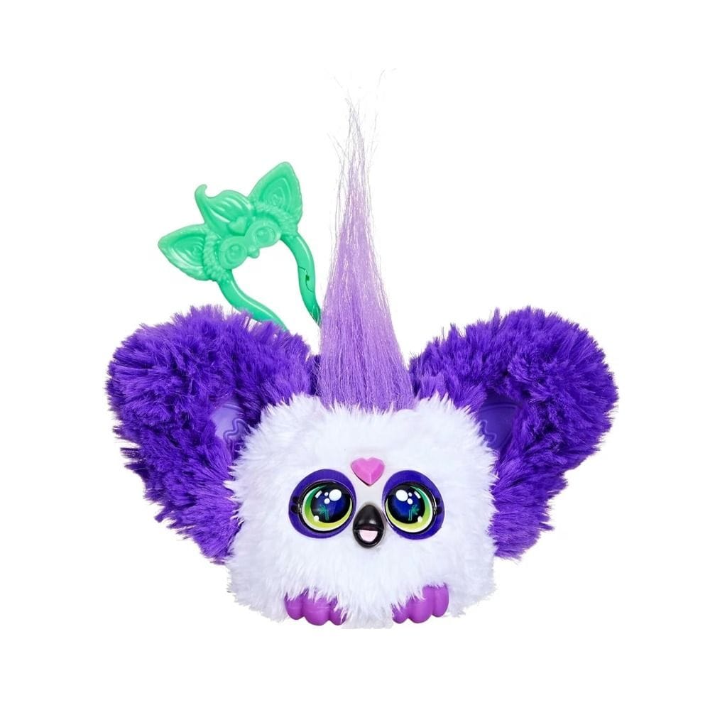 Hasbro Furby Furblet Bam Boo Animal Figure Plush Toy 6+ Years, Multiple Ways To Activate Play Features - 5010996303998