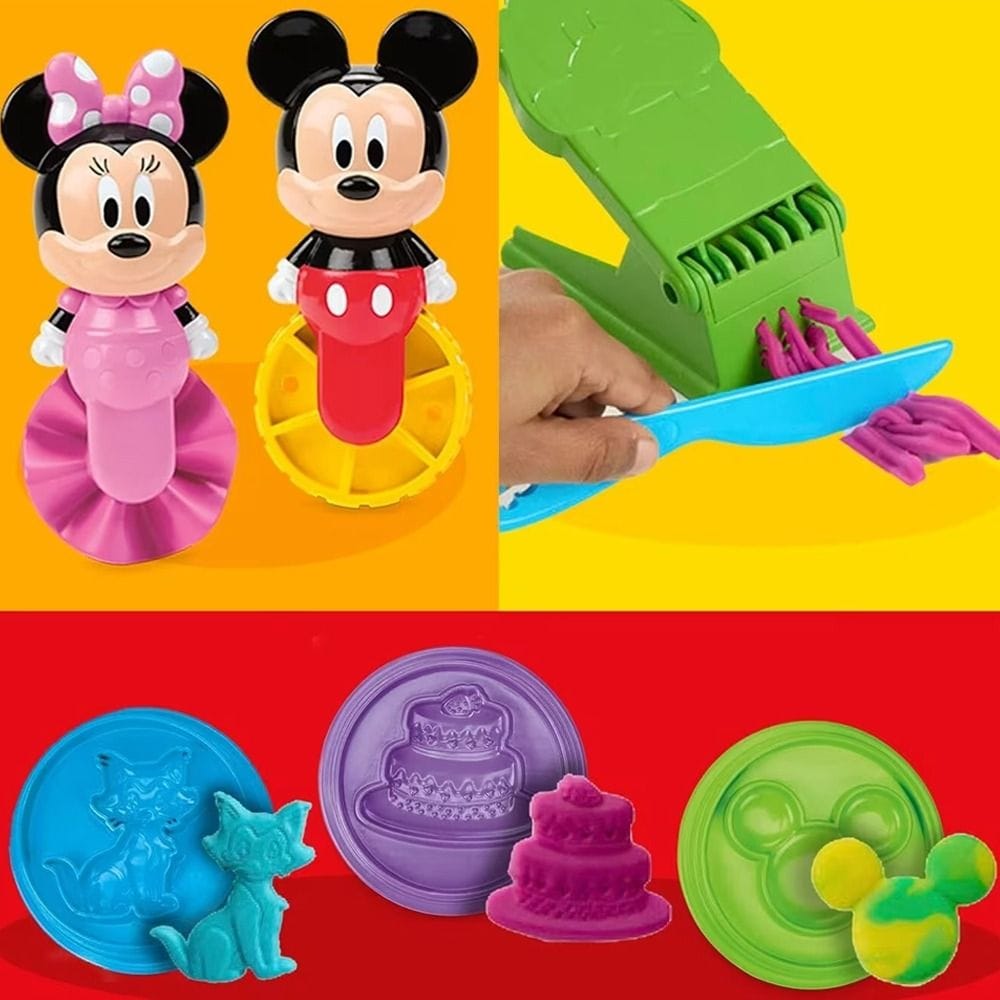 Hasbro Play-Doh Disney Junior Shape A Story Playset 2+ Years, 4 Interactive Playmats With Fun Activities - 5010996363152