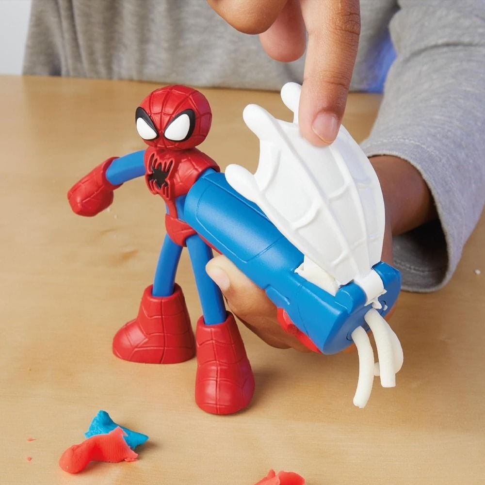 Hasbro Play-Doh Marvel Hero Adventure Playset 4+ Years, 3 Bendy Marvel Super Hero Action Figures - 5010996268723