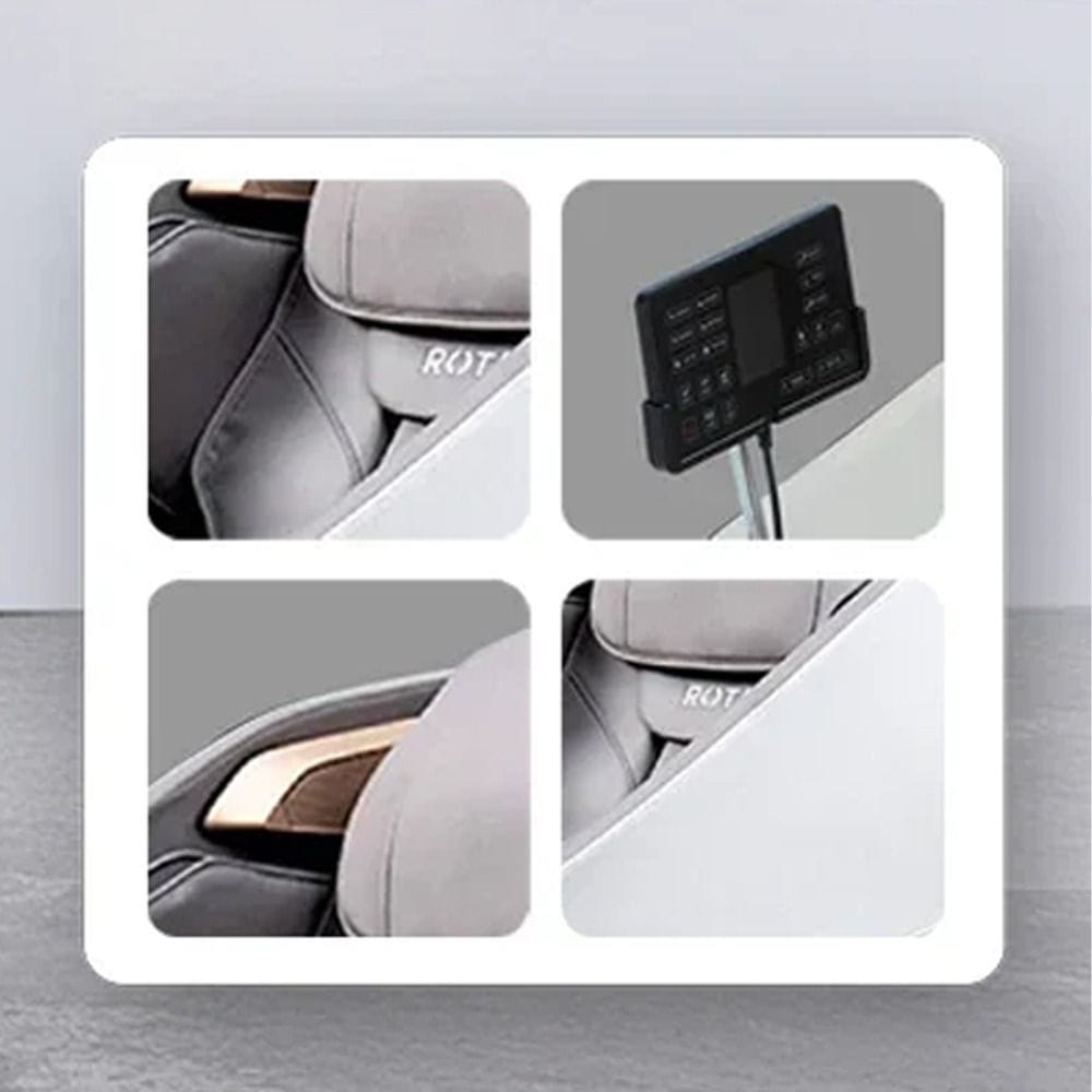 Rotai A36 Max Massage Chair with Upholstery - Advanced Relaxation Features for Ultimate Comfort - Grey 