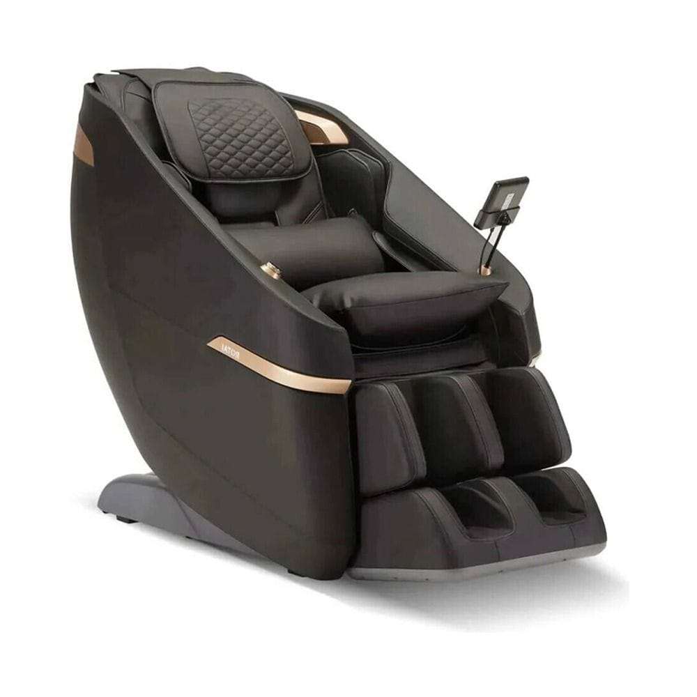 Rotai Ekanite Massage Chair & Sofa 2-in-1, Full Body SL Track Massage, Zero Gravity Recline, 36 Airbags, Carbon Fiber Heating & 22 Auto Programs | Black - A37