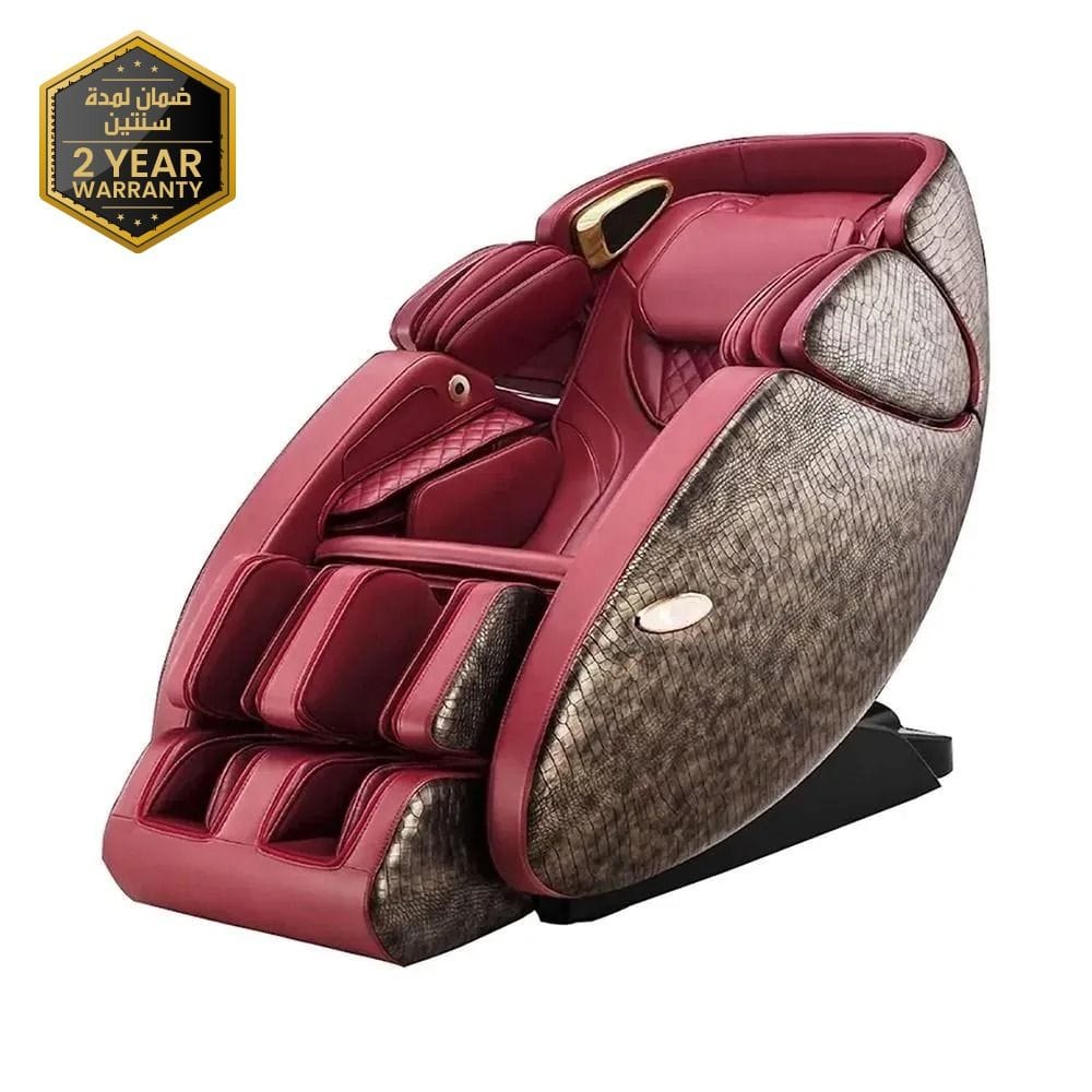 Rotai Yoga Massage Chair with Zero Gravity, Shiatsu Kneading, Magnetic Heat Therapy, Full Body Relaxation & Intelligent Health Massage System | Red - RT7709