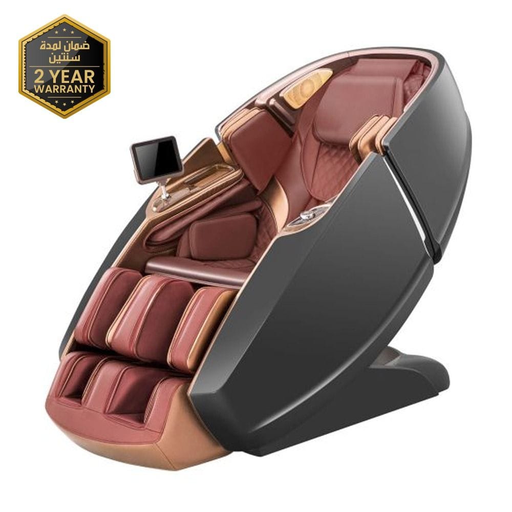 Rotai Gemini Massage Chair with Patented Dual-Core 3D L-Track, AI Body Scan, Zero Gravity, Heat Therapy & Smart Voice Control | Red - RT8900