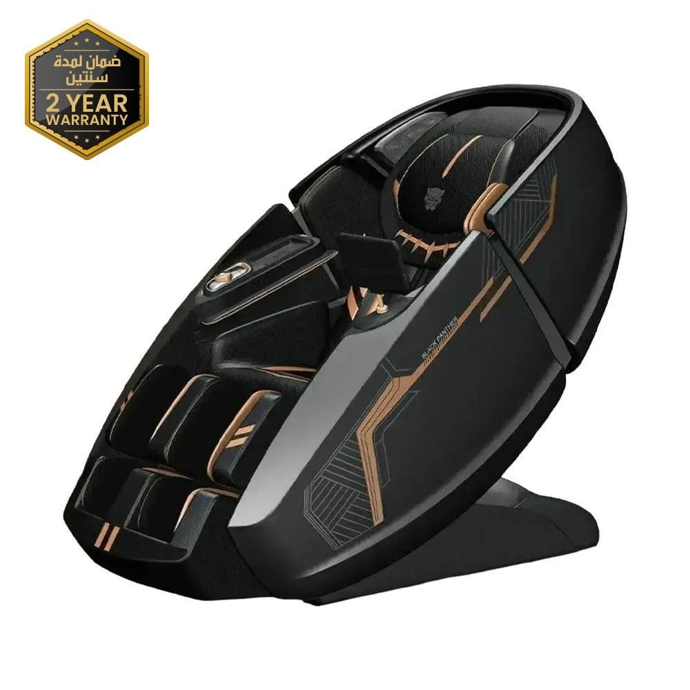 Rotai Panther Massage Chair with Advanced Relaxation Features for Ultimate Comfort - Black - RT8900BP