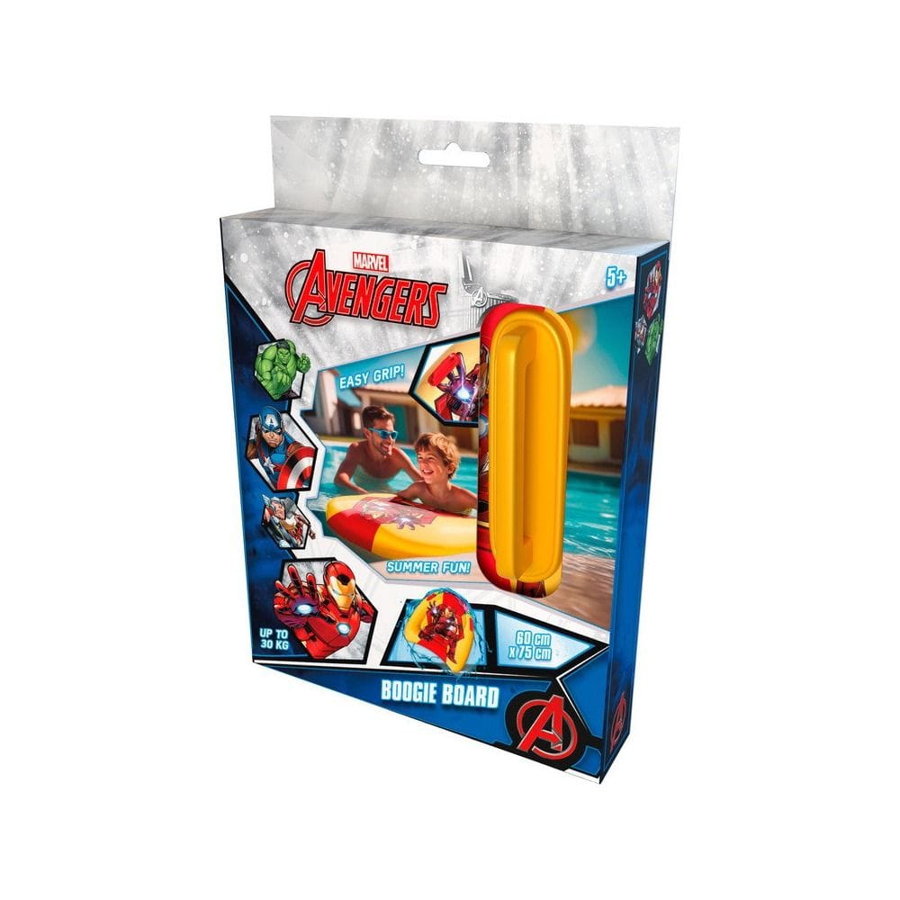 Marvel Avenger Iron Man Boogie Board 83cm, Durable And Long Lasting Construction, Comfortable Size - 8411936725400