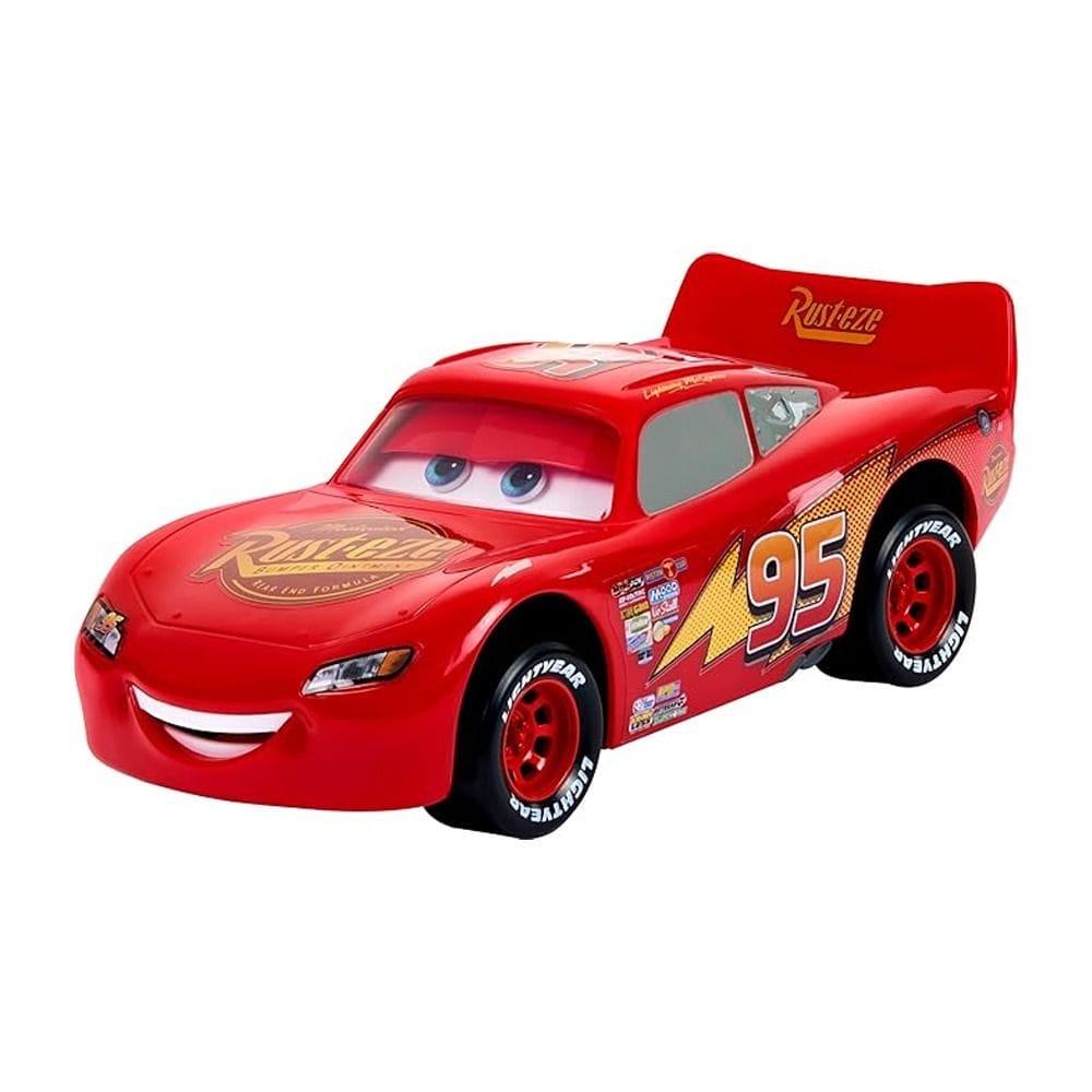 Mattel Disney Pixar Cars Moving Moments Lightning McQueen Toy 3+ Years, Portable And Lightweight Design - 194735159369