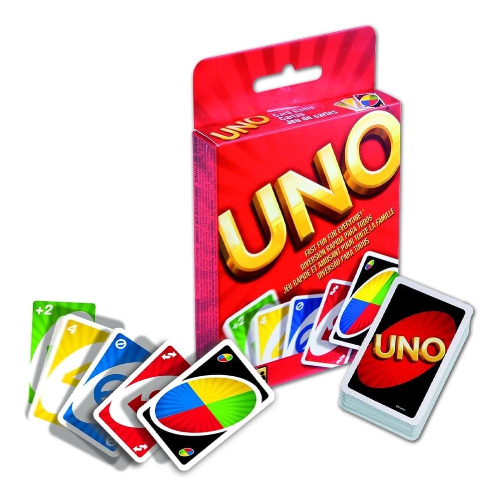Mattel Games Uno Card Game 7+ Years, Complete 10 Phases To Win, Exciting Action And Wild Cards - 746775036744
