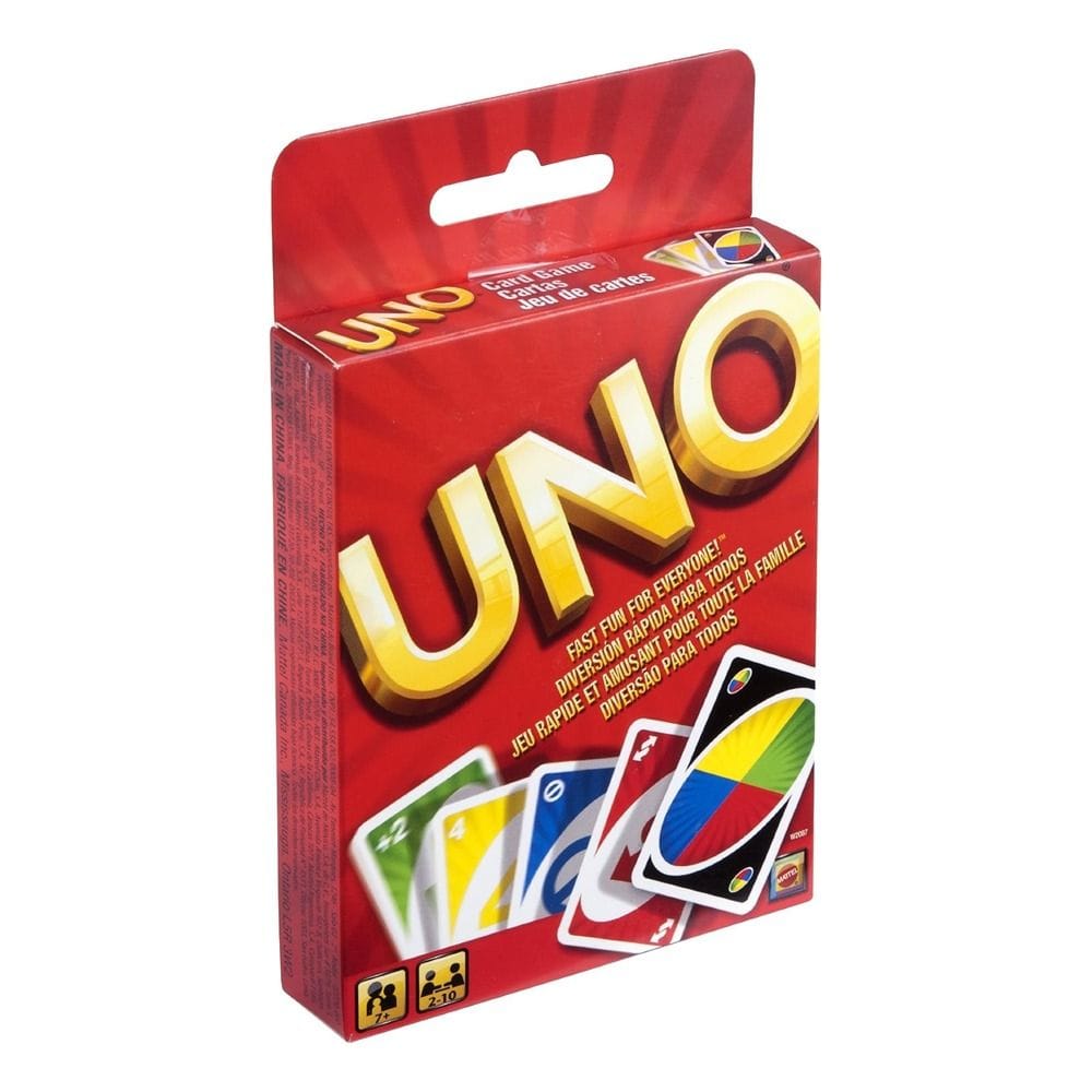 Mattel Games Uno Card Game 7+ Years, Complete 10 Phases To Win, Exciting Action And Wild Cards - 746775036744