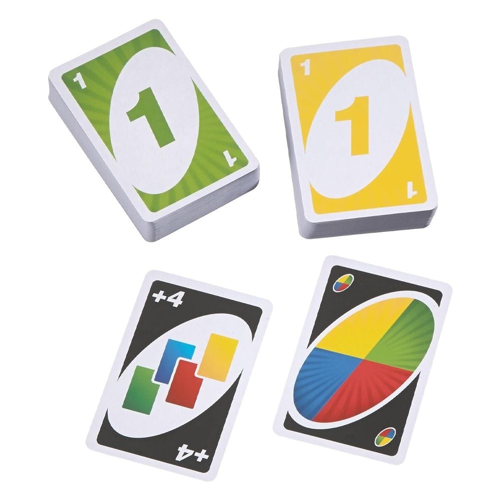 Mattel Games Uno Card Game 7+ Years, Complete 10 Phases To Win, Exciting Action And Wild Cards - 746775036744