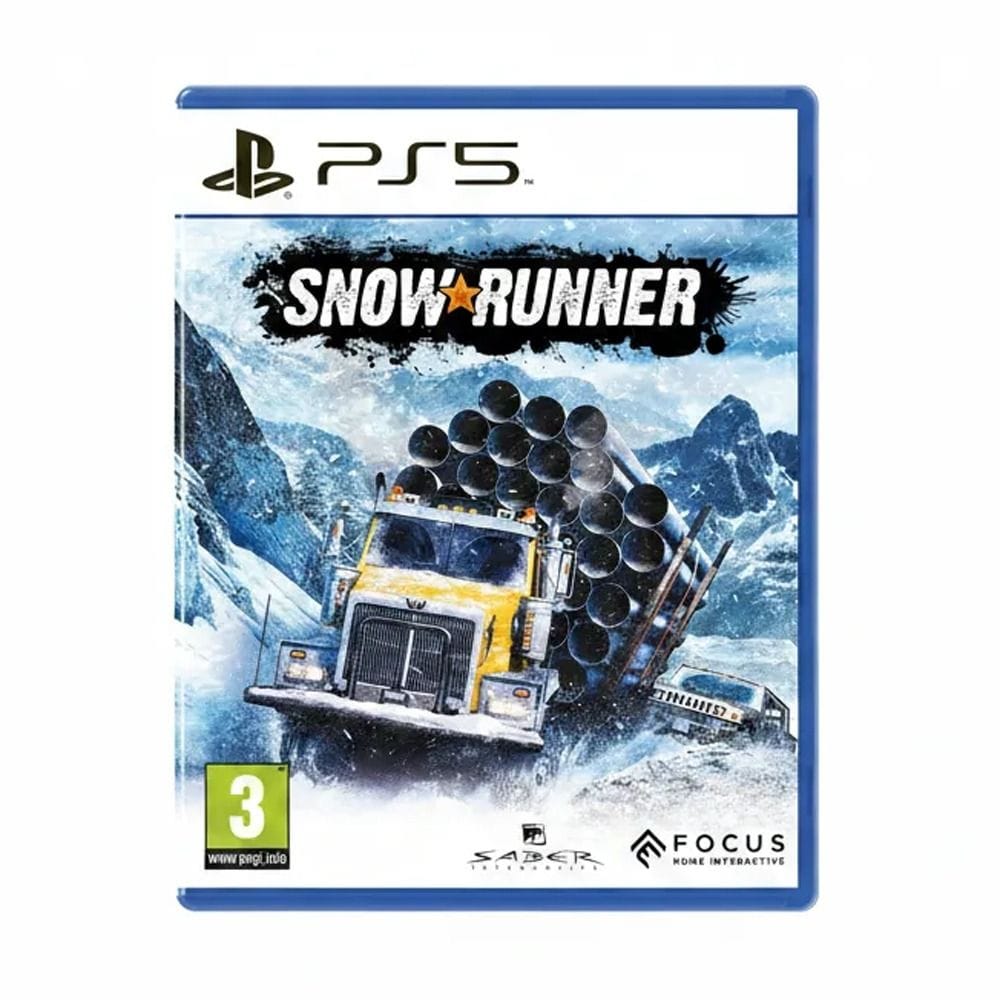 SnowRunner for Sony PlayStation 5 (PS5), Off-Road Driving Simulation Game, Single & Multiplayer, Standard Edition (3512899)