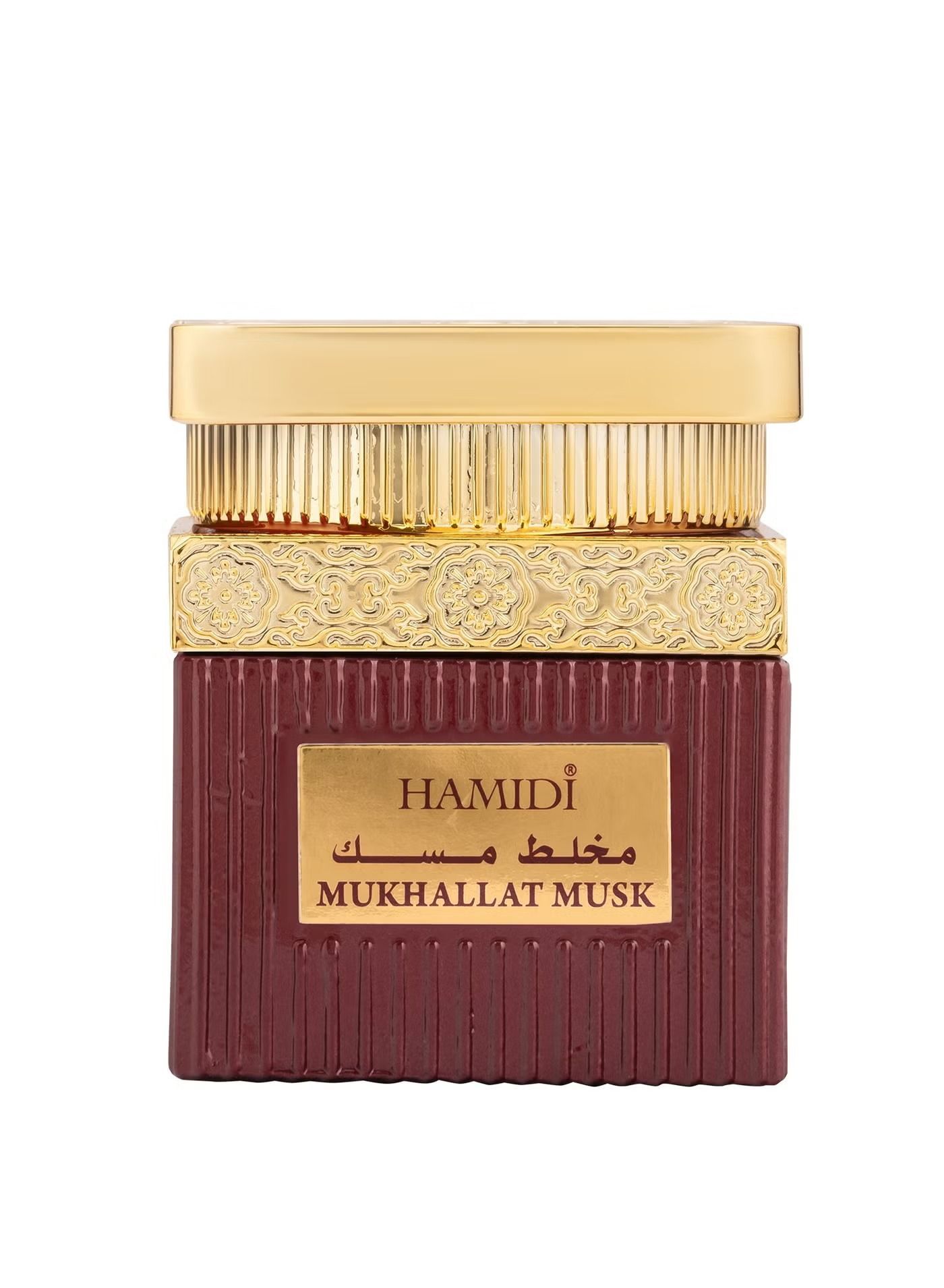 Hamidi Natural Muattar Mukhallat Musk Bakhoor, Premium Oriental Incense, Long-Lasting Fragrance for Home, Prayer & Gifting - 50g