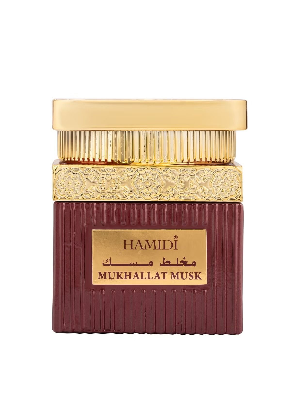 Hamidi Natural Muattar Mukhallat Musk Bakhoor, Premium Oriental Incense, Long-Lasting Fragrance for Home, Prayer & Gifting - 50g