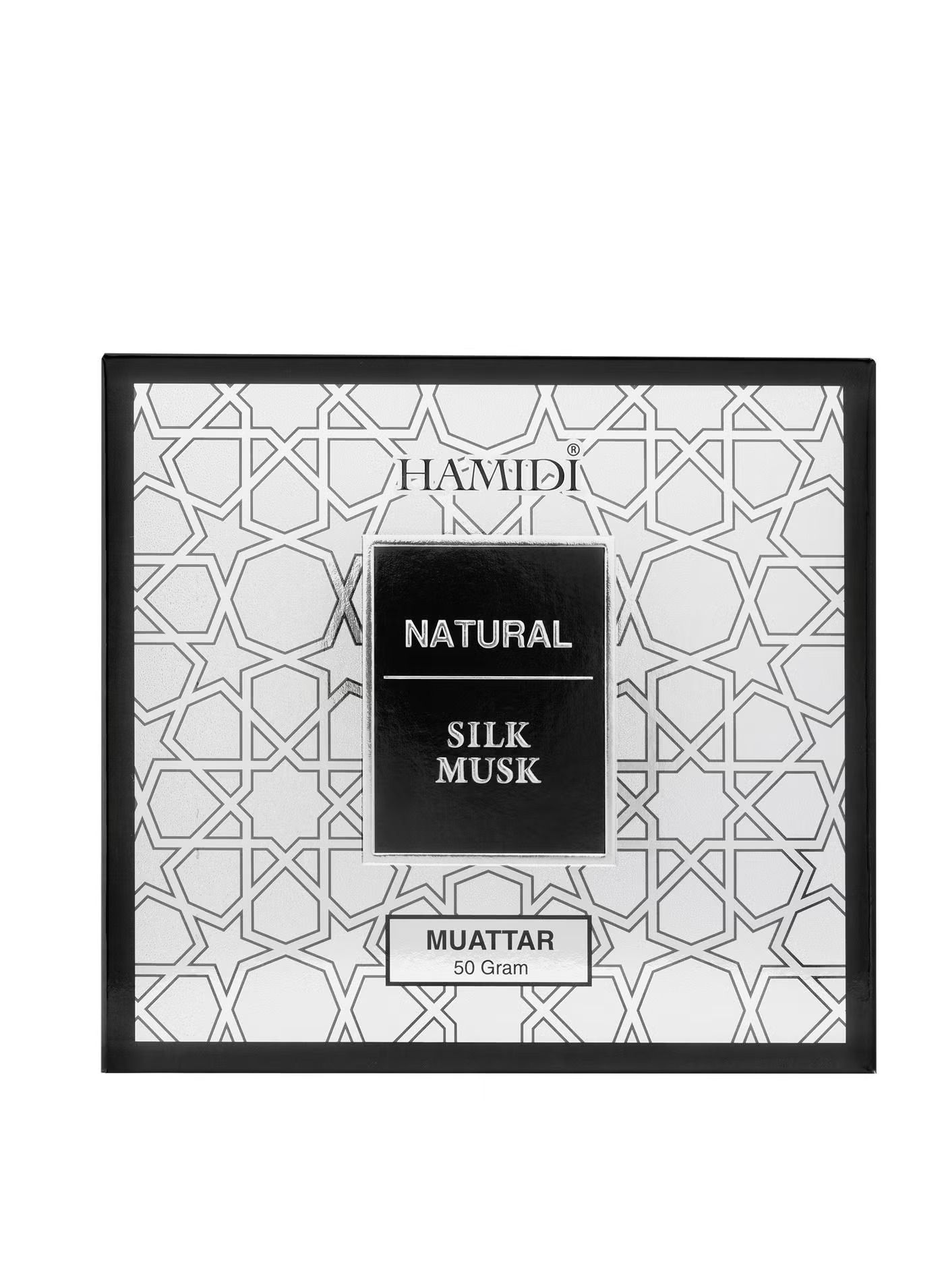 Hamidi Natural Muattar Silk Musk Bakhoor, Premium Oriental Incense, Long-Lasting Fragrance for Home, Prayer & Gifting - 50g