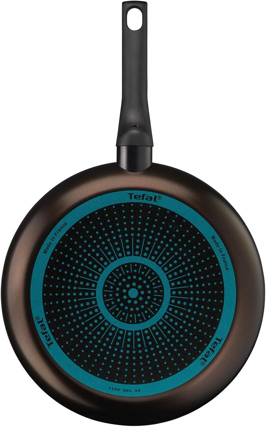 Tefal Easy Cook & Clean 20cm Frypan – Titanium Non-Stick Coating, Thermo-Signal Heat Indicator, Easy Clean, Even Heat Distribution | Black - B5540202