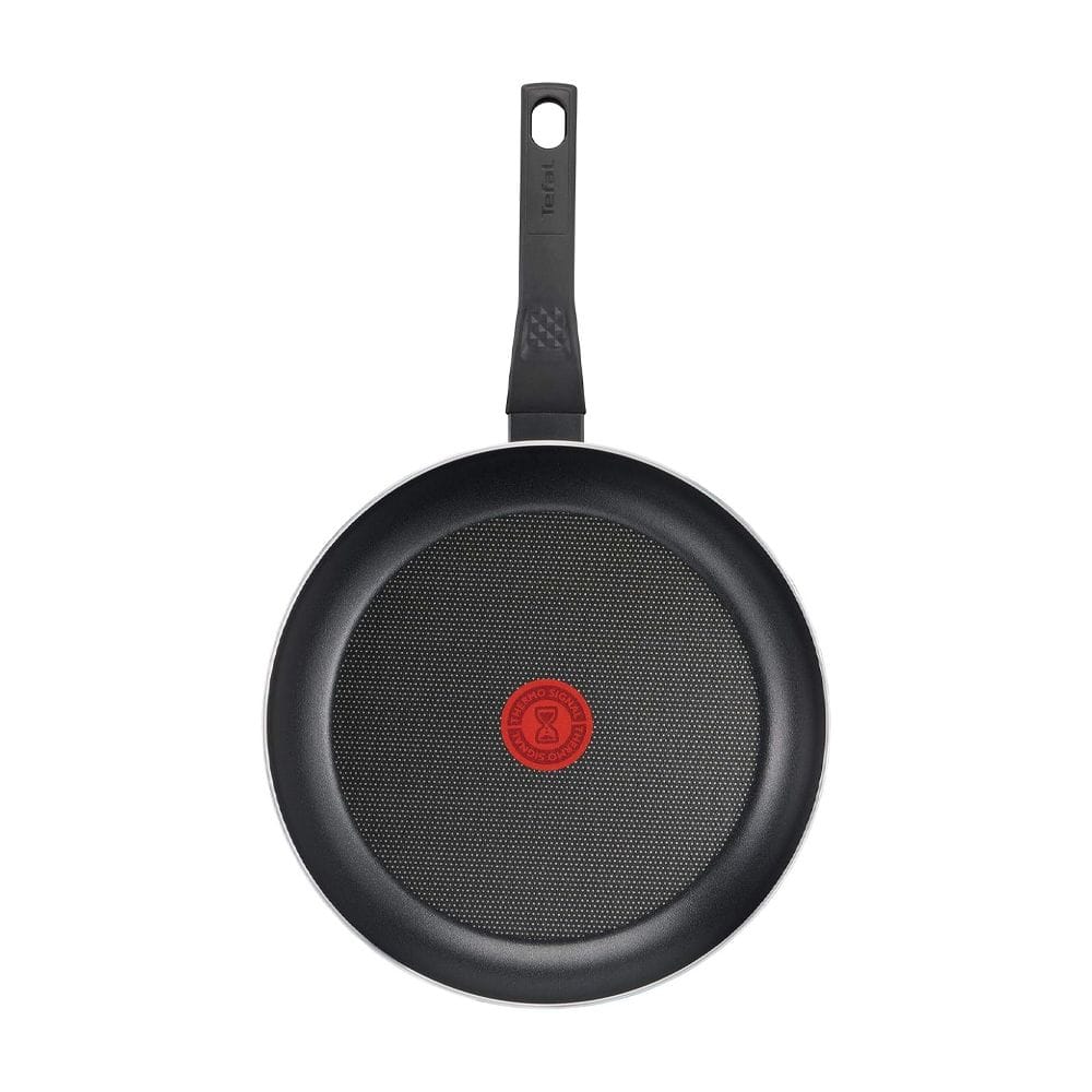 Tefal Easy Cook & Clean Frypan, 24cm Non-Stick Aluminium Cookware, Easy Clean Coating, Thermo-Signal Heat Indicator - B5540402