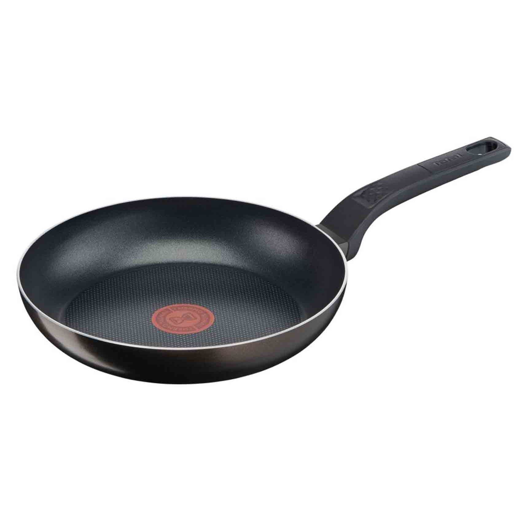 Tefal G6 Easy Cook & Clean Frypan, 28cm Non-Stick Aluminium Cookware, Easy Clean Coating, Thermo-Signal Heat Indicator - B5540602