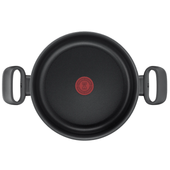 Tefal Tempo Flame Frypan, 30cm Non-Stick Aluminium Cookware, Thermo-Signal Heat Indicator, Gas & Electric Compatible - C3040783