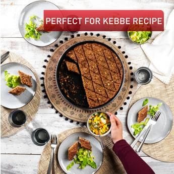 Tefal Tempo Flame Kebbe Oven Dish, 38cm Heat-Resistant Glass Bakeware, Durable Baking Dish, Oven Safe - J5719583