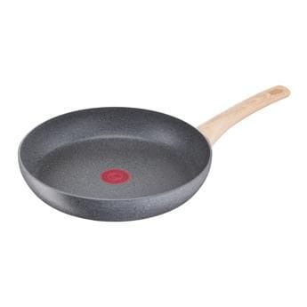 Tefal Natural Force Frypan, 22cm Non-Stick Mineral-Enriched Cookware, Thermo-Signal Heat Indicator, Induction Compatible - G2660302
