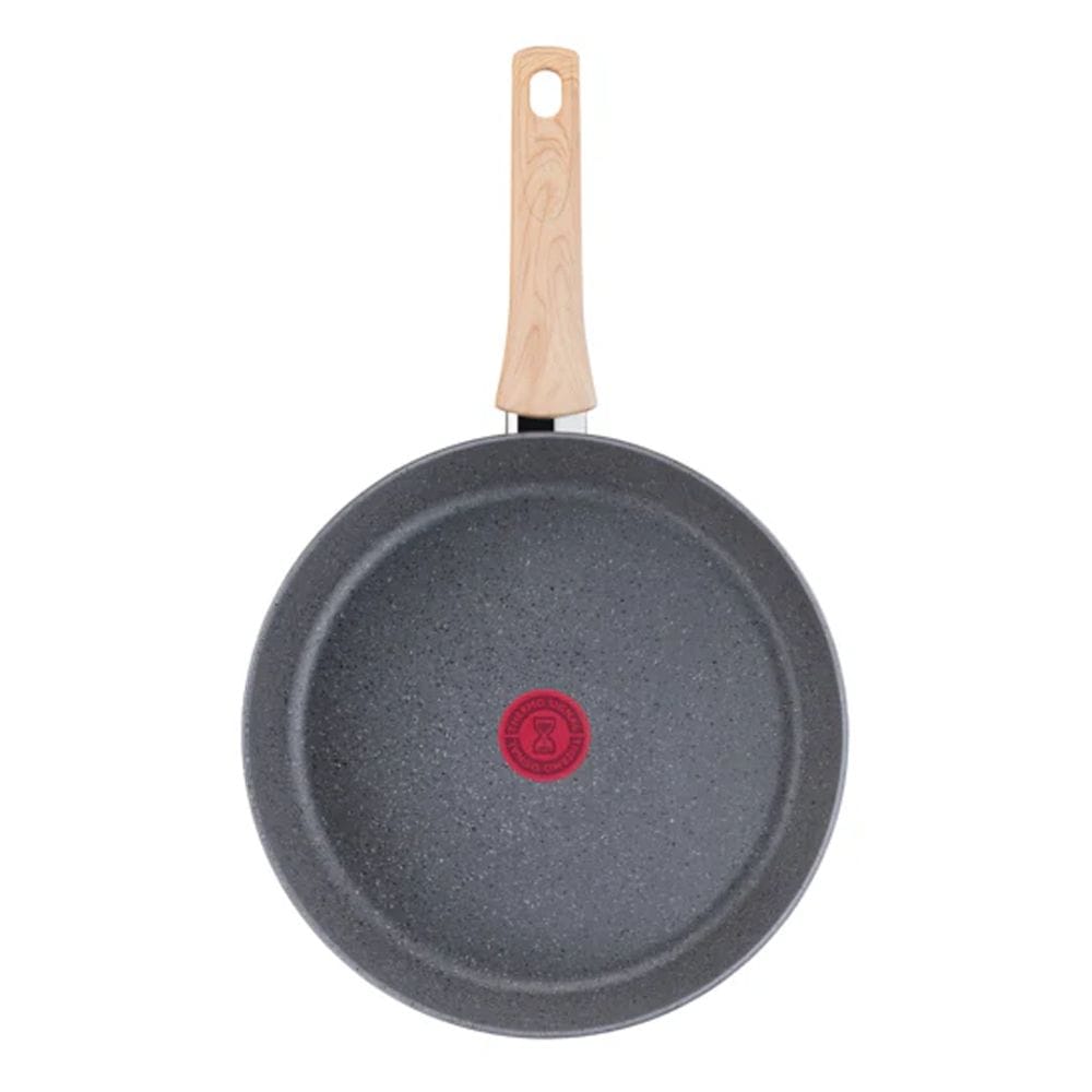 Tefal Natural Force Frypan, 22cm Non-Stick Mineral-Enriched Cookware, Thermo-Signal Heat Indicator, Induction Compatible - G2660302