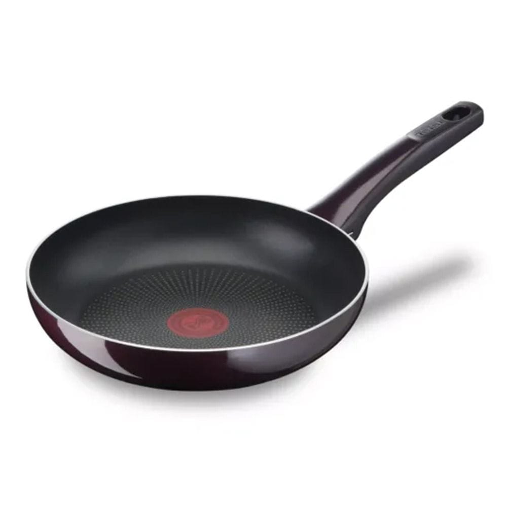 Tefal Resist Intense Frypan, 20cm Non-Stick Aluminium Cookware, Thermo-Signal Heat Indicator, Durable Construction - D5220283