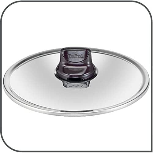 Tefal Resist Intense Stewpot, 22cm Non-Stick Aluminium Cookware, Durable Construction, Thermo-Signal Heat Indicator - D5224583