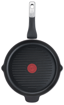 Tefal Unlimited Grill Pan, 26 x 26cm Non-Stick Aluminium Cookware, Induction Compatible, Titanium Non-Stick Coating - E2294074