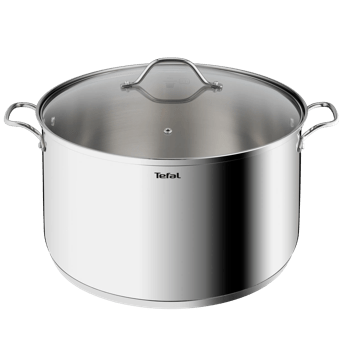 Tefal Intuition G6 Stainless Steel Stewpot, 36cm with Lid, Induction Compatible Cookware - B8647504