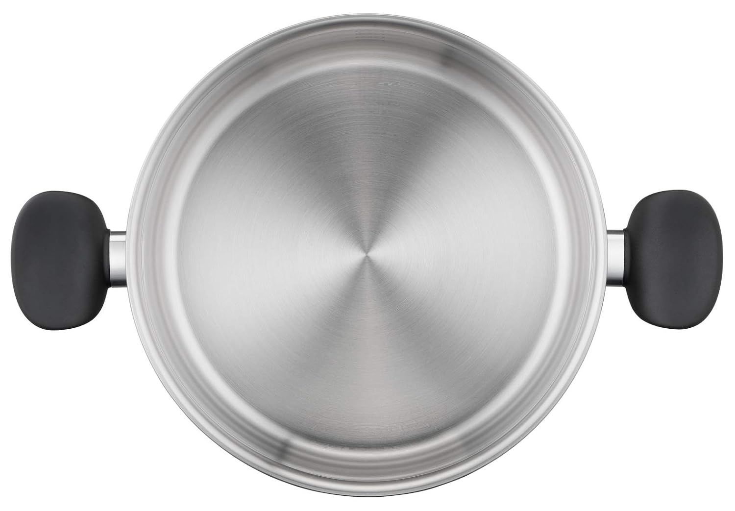 Tefal Primary Stainless Steel Stockpot with Lid, 28cm Induction Compatible Cooking Pot, Durable Stainless Steel, Even Heat Distribution - E3086404