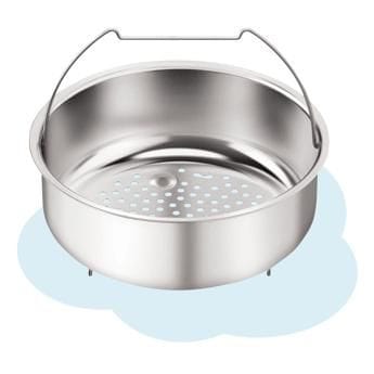 Tefal Clipso Minut Easy Pressure Cooker, 9L Stainless Steel Cooker, One-Hand Opening System, Induction Compatible, Secure Locking Lid - P4624966