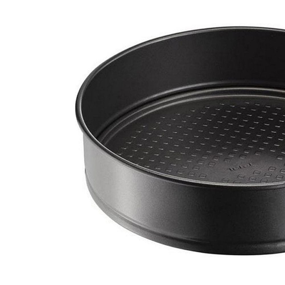 Tefal Easy Grip Gold Springform Tin, 25cm Non-Stick Carbon Steel Baking Pan, Removable Base, Durable Bakeware - J1626245
