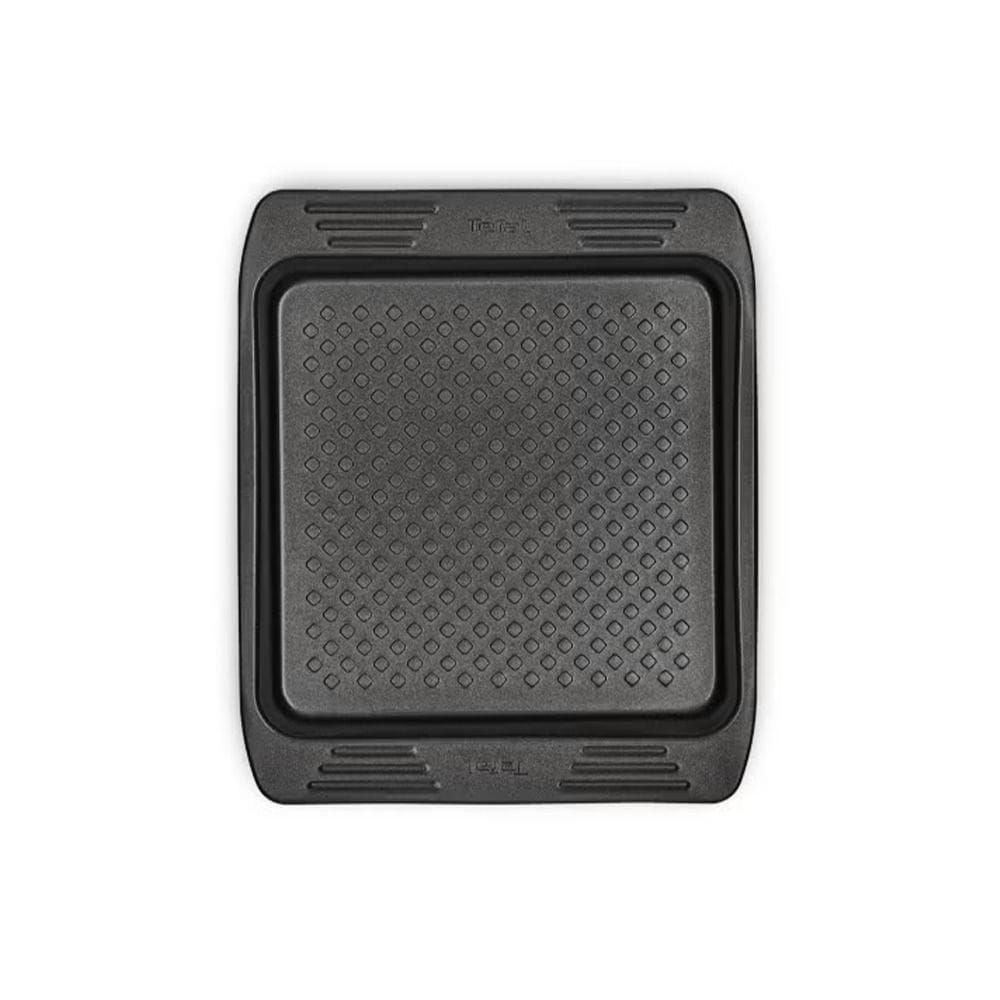 Tefal Easy Grip Gold Square Cake Pan, 20cm Non-Stick Baking Tin, Durable Carbon Steel Bakeware - J1625245