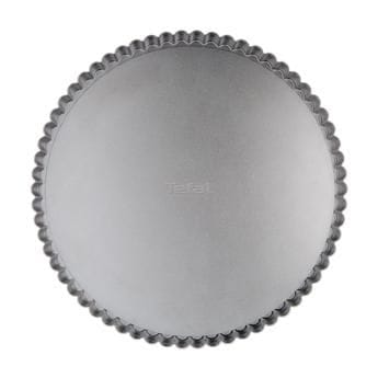 Tefal Deli Bake Tart Pan, Removable Base Non-Stick Carbon Steel Bakeware, Easy Release Design, Durable Baking Tin - J1641514