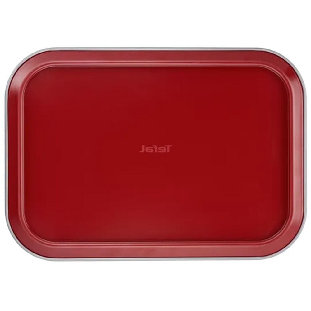 Tefal Deli Bake Rectangular Springform Pan, 36 x 24cm Non-Stick Carbon Steel Bakeware, Removable Base, Easy Release Design - J1640514