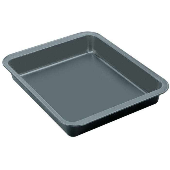 Tefal Easy Bake Oven Dish, 29 x 23cm Non-Stick Baking Dish, Durable Carbon Steel Bakeware, Even Heat Distribution, Black - J1744674