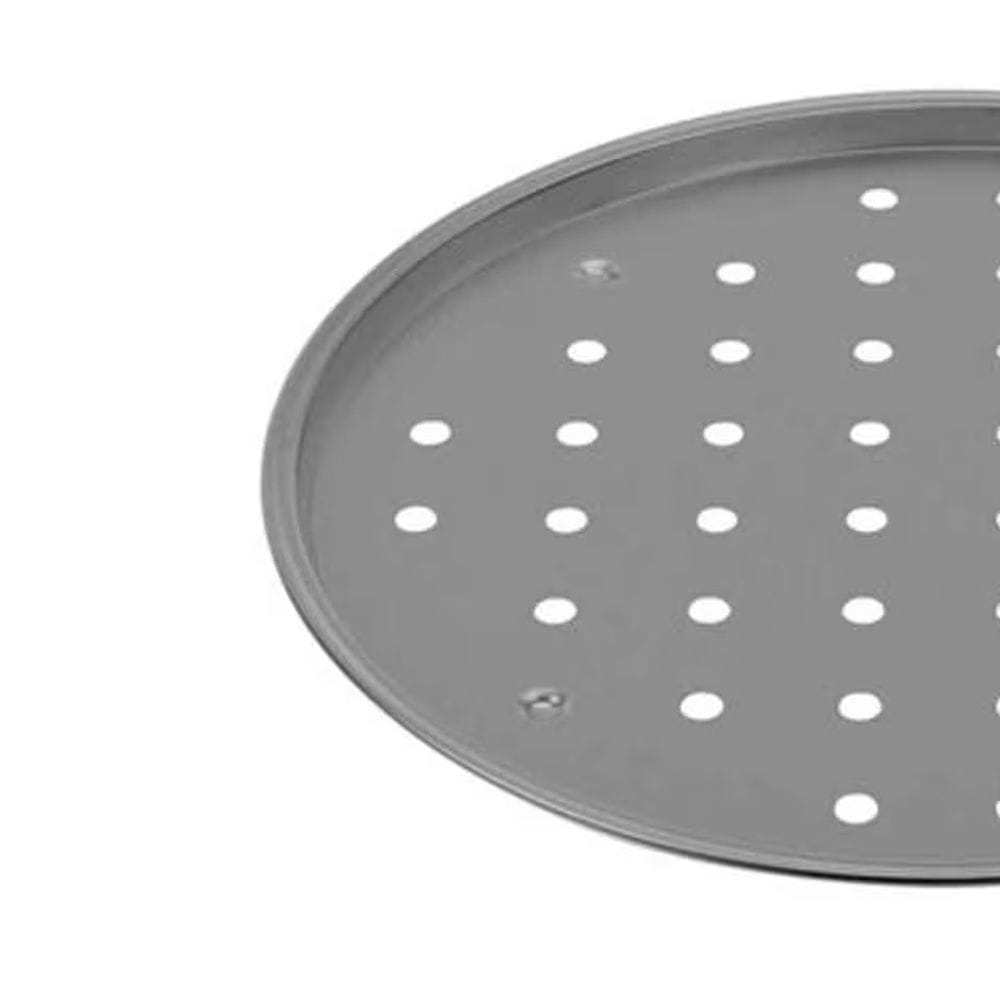 Tefal Easy Bake Pizza Pan, 32cm Non-Stick Pizza Tray, Durable Carbon Steel Bakeware, Even Heat Distribution - J1740874