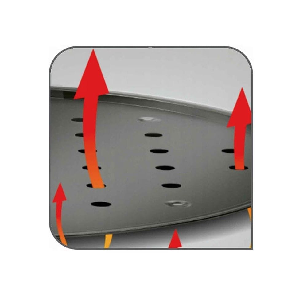 Tefal Easy Bake Pizza Pan, 32cm Non-Stick Pizza Tray, Durable Carbon Steel Bakeware, Even Heat Distribution - J1740874
