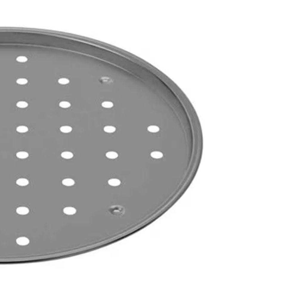 Tefal Easy Bake Pizza Pan, 32cm Non-Stick Pizza Tray, Durable Carbon Steel Bakeware, Even Heat Distribution - J1740874